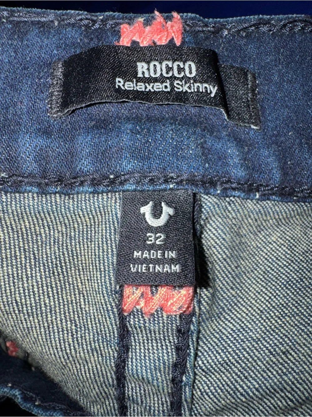 True Religion Men’s Rocco Relaxed Skinny